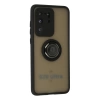 Newface Samsung Galaxy S20 Ultra Kılıf Montreal Yüzüklü Silikon Kapak