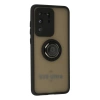 Newface Samsung Galaxy S20 Ultra Kılıf Montreal Yüzüklü Silikon Kapak