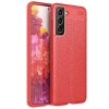 Newface Samsung Galaxy S21 FE Kılıf Auto Focus Kapak - Kırmızı