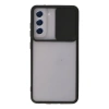 Newface Samsung Galaxy S21 FE Kılıf Palm Buzlu Kamera Sürgülü Silikon
