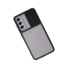 Newface Samsung Galaxy S21 FE Kılıf Palm Buzlu Kamera Sürgülü Silikon
