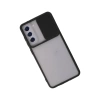 Newface Samsung Galaxy S21 FE Kılıf Palm Buzlu Kamera Sürgülü Silikon
