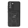Newface Samsung Galaxy S21 FE Kılıf Pars Lens Yüzüklü Silikon