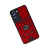 Newface Samsung Galaxy S21 FE Kılıf Pars Lens Yüzüklü Silikon