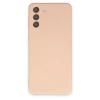 Newface Samsung Galaxy S21 Kılıf Nano içi Kadife Silikon - Pudra