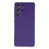 Newface Samsung Galaxy S21 Ultra Kılıf Nano içi Kadife Silikon