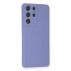 Newface Samsung Galaxy S21 Ultra Kılıf Nano içi Kadife Silikon