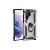 Newface Samsung Galaxy S21 Ultra Kılıf Sofya Yüzüklü Silikon Kapak