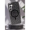 Newface Samsung Galaxy S23 Kılıf Diamond Magsafe Kapak