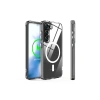 Samsung Galaxy S23 Kılıf Magneticsafe Şeffaf Silikon - Şeffaf
