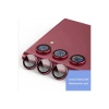 Newface Samsung Galaxy S23 Plus Metal Kamera Lens - Kırmızı