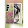 Newface Samsung Galaxy S23 Ultra Kılıf Blade Aynalı Desenli Kapak