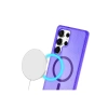 Newface Samsung Galaxy S23 Ultra Kılıf Glow Magsafe Kapak - Mor