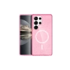 Newface Samsung Galaxy S23 Ultra Kılıf Glow Magsafe Kapak - Pembe