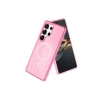 Newface Samsung Galaxy S23 Ultra Kılıf Glow Magsafe Kapak - Pembe