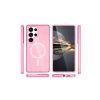 Newface Samsung Galaxy S23 Ultra Kılıf Glow Magsafe Kapak - Pembe