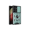 Newface Samsung Galaxy S23 Ultra Kılıf Pars Lens Yüzüklü Silikon
