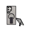 Newface Samsung Galaxy S23 Ultra Tork Magsafe Standlı Kapak - Derin Mor