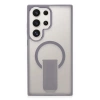 Newface Samsung Galaxy S23 Ultra Tork Magsafe Standlı Kapak - Lila