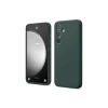 Newface Samsung Galaxy S24 FE Kılıf First Silikon - Koyu Yeşil