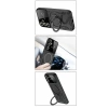 Newface Samsung Galaxy S24 FE Kılıf Joy Lens Standlı Kapak