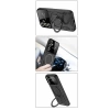 Newface Samsung Galaxy S24 FE Kılıf Joy Lens Standlı Kapak
