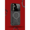 Newface Samsung Galaxy S24 FE Kılıf Joy Lens Standlı Kapak