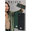 Newface Samsung Galaxy S24 FE Kılıf Kelvin Kartvizitli Silikon - Lacivert