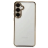 Newface Samsung Galaxy S24 FE Kılıf Razer Lensli Silikon - Gold