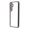 Newface Samsung Galaxy S24 FE Kılıf Razer Lensli Silikon - Siyah
