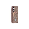 Newface Samsung Galaxy S24 Kılıf Diamond Magsafe Kapak - Pembe