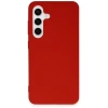 Newface Samsung Galaxy S24 Kılıf First Silikon - Kırmızı