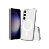 Newface Samsung Galaxy S24 Kılıf Magneticsafe Şeffaf Silikon - Şeffaf