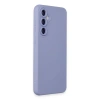 Newface Samsung Galaxy S24 Kılıf Nano içi Kadife Silikon - Lila