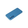 Newface Samsung Galaxy S24 Kılıf Nano içi Kadife Silikon - Mavi