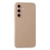Newface Samsung Galaxy S24 Kılıf Nano içi Kadife Silikon - Pudra