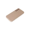 Newface Samsung Galaxy S24 Kılıf Nano içi Kadife Silikon - Pudra