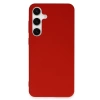 Newface Samsung Galaxy S24 Plus Kılıf First Silikon - Kırmızı
