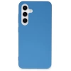 Newface Samsung Galaxy S24 Plus Kılıf First Silikon - Mavi