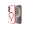 Newface Samsung Galaxy S24 Plus Kılıf Kross Magneticsafe Kapak - Kırmızı