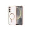 Newface Samsung Galaxy S24 Plus Kılıf Kross Magneticsafe Kapak - Rose