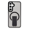 Newface Samsung Galaxy S24 Plus Tork Magsafe Standlı Kapak - Siyah