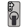Newface Samsung Galaxy S24 Tork Magsafe Standlı Kapak - Siyah