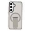 Newface Samsung Galaxy S24 Tork Magsafe Standlı Kapak - Titan Gri