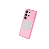 Newface Samsung Galaxy S24 Ultra Kılıf Glow Magsafe Kapak - Pembe