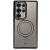 Newface Samsung Galaxy S24 Ultra Kılıf Joke Simli Magneticsafe Kılıf - Siyah