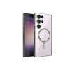 Newface Samsung Galaxy S24 Ultra Kılıf Kross Magneticsafe Kapak - Gümüş