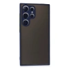 Newface Samsung Galaxy S24 Ultra Kılıf Montreal Silikon Kapak - Lacivert