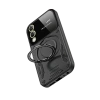 Newface Samsung Galaxy S25 Edge Kılıf Joy Lens Standlı Kapak