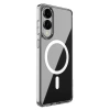 Newface Samsung Galaxy S25 Edge Kılıf Magneticsafe Şeffaf Silikon - Şeffaf